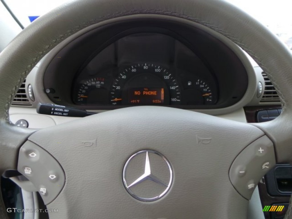 2001 Mercedes-Benz C 320 Sedan Gauges Photo #94049449