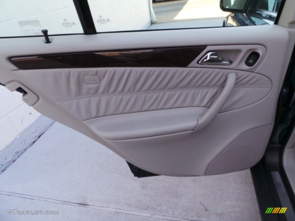2001 Mercedes-Benz C 320 Sedan Java Door Panel Photo #94049490