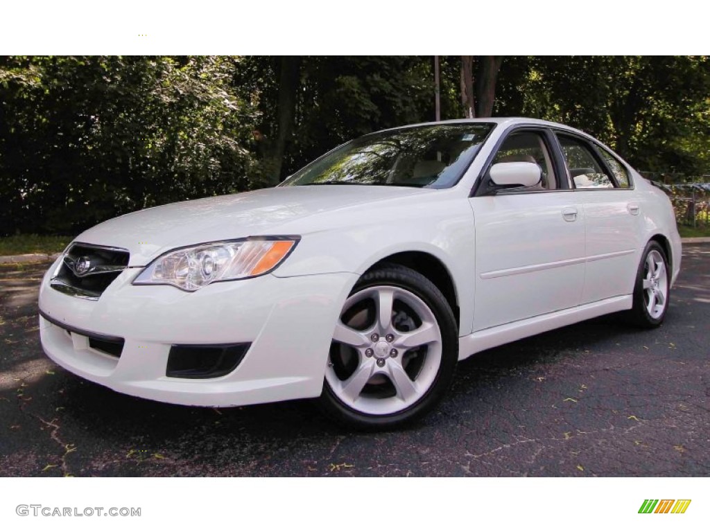 Satin White Pearl 2008 Subaru Legacy 2.5i Sedan Exterior Photo #94049632