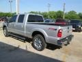 2015 Ingot Silver Ford F250 Super Duty Lariat Crew Cab 4x4  photo #3