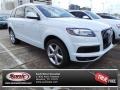 2014 Glacier White Metallic Audi Q7 3.0 TFSI quattro S Line Package  photo #1