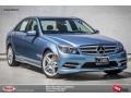 Quartz Blue Metallic 2011 Mercedes-Benz C 300 Luxury