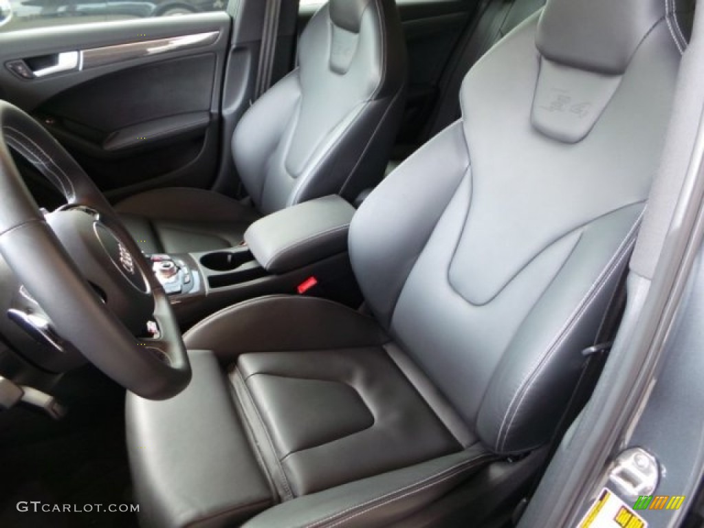 2014 S4 Premium plus 3.0 TFSI quattro - Monsoon Gray Metallic / Black photo #15