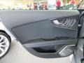 2014 Audi RS 7 Black Valcona Leather w/Honeycomb Stitching Interior Door Panel Photo