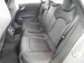 2014 Audi RS 7 Black Valcona Leather w/Honeycomb Stitching Interior Rear Seat Photo