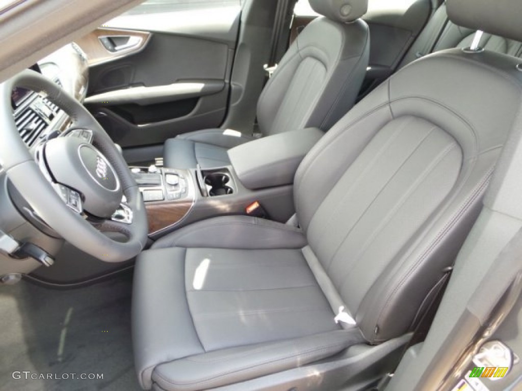 2014 Audi A7 3.0T quattro Prestige Front Seat Photos