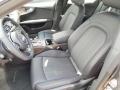 2014 Audi A7 Black Interior Front Seat Photo