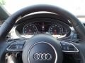Black 2014 Audi A7 3.0T quattro Prestige Steering Wheel