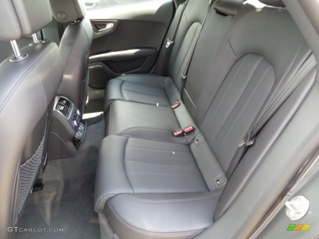 2014 Audi A7 3.0T quattro Prestige Rear Seat Photos
