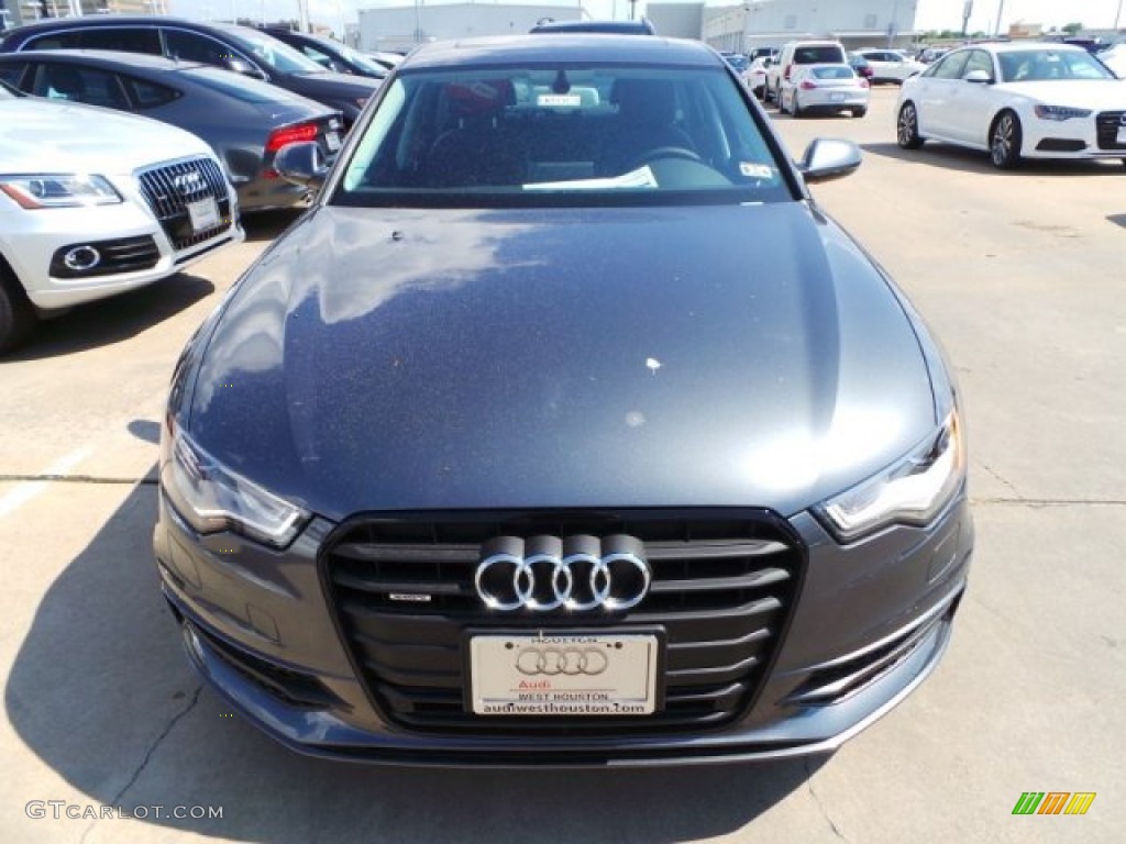 2014 A6 3.0 TDI quattro Sedan - Daytona Grey Pearl Effect / Black photo #2