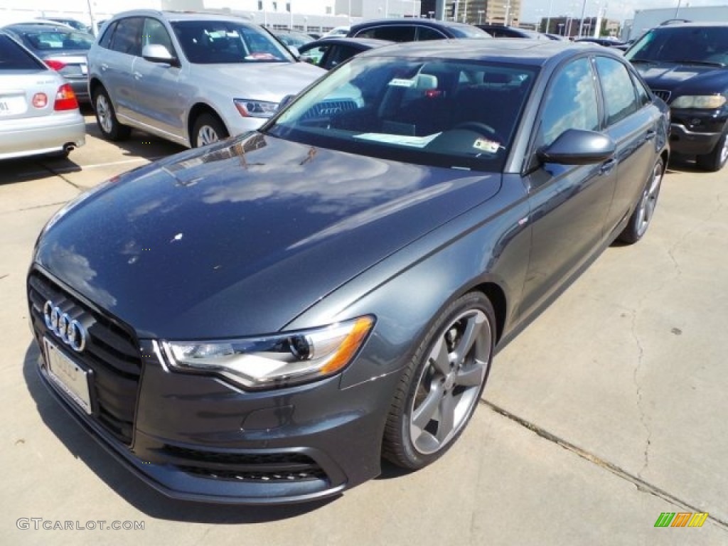 Daytona Grey Pearl Effect 2014 Audi A6 3.0 TDI quattro Sedan Exterior Photo #94052404