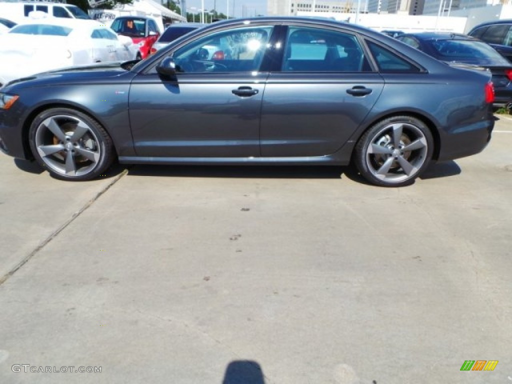 2014 A6 3.0 TDI quattro Sedan - Daytona Grey Pearl Effect / Black photo #4