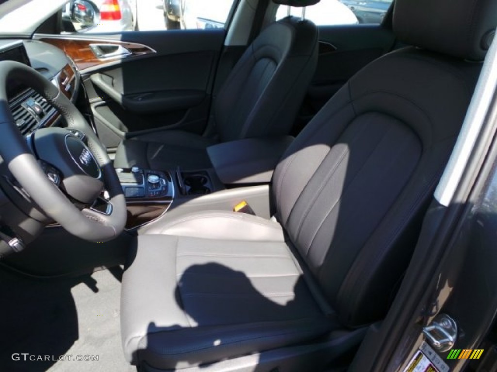 2014 A6 3.0 TDI quattro Sedan - Daytona Grey Pearl Effect / Black photo #13