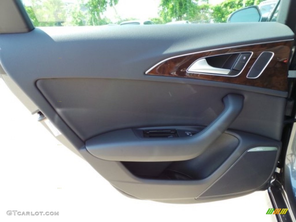 2014 A6 3.0 TDI quattro Sedan - Daytona Grey Pearl Effect / Black photo #28