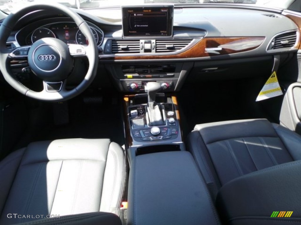 2014 A6 3.0 TDI quattro Sedan - Daytona Grey Pearl Effect / Black photo #31
