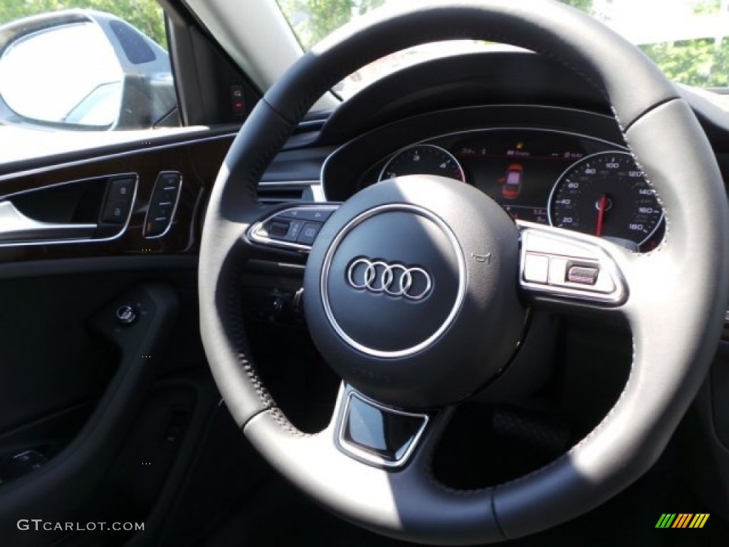 2014 A6 3.0 TDI quattro Sedan - Daytona Grey Pearl Effect / Black photo #32