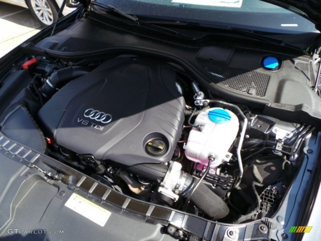 2014 A6 3.0 TDI quattro Sedan - Daytona Grey Pearl Effect / Black photo #35