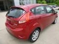 2011 Red Candy Metallic Ford Fiesta SE Hatchback  photo #2