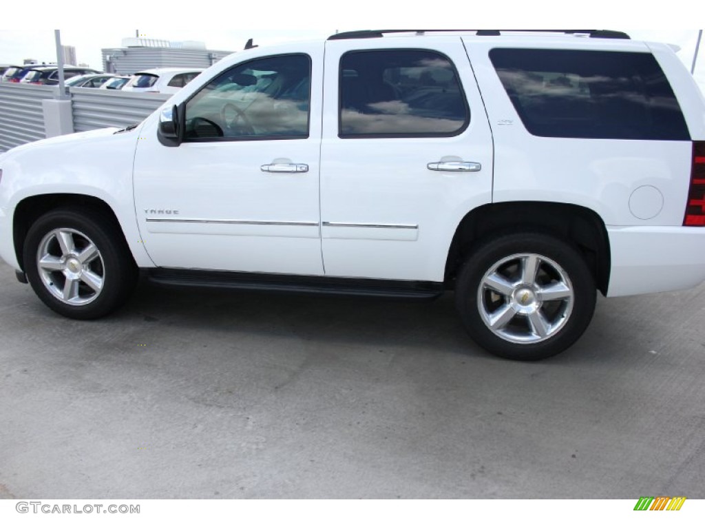 2012 Tahoe LTZ - Summit White / Light Cashmere/Dark Cashmere photo #6