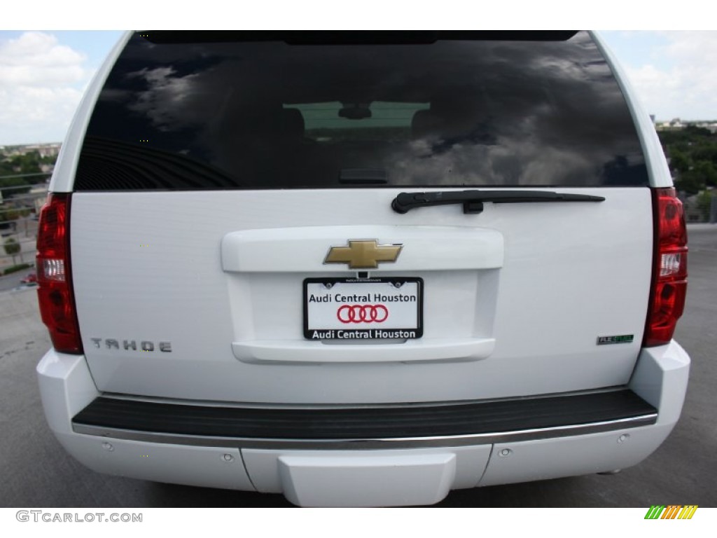 2012 Tahoe LTZ - Summit White / Light Cashmere/Dark Cashmere photo #8