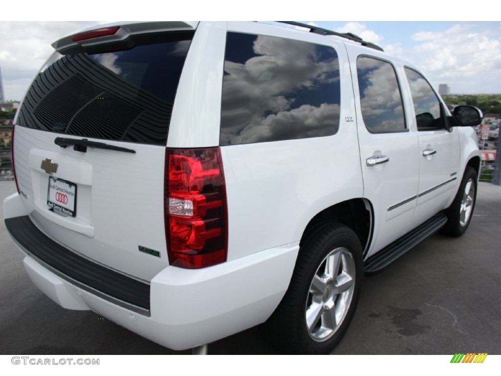 2012 Tahoe LTZ - Summit White / Light Cashmere/Dark Cashmere photo #9