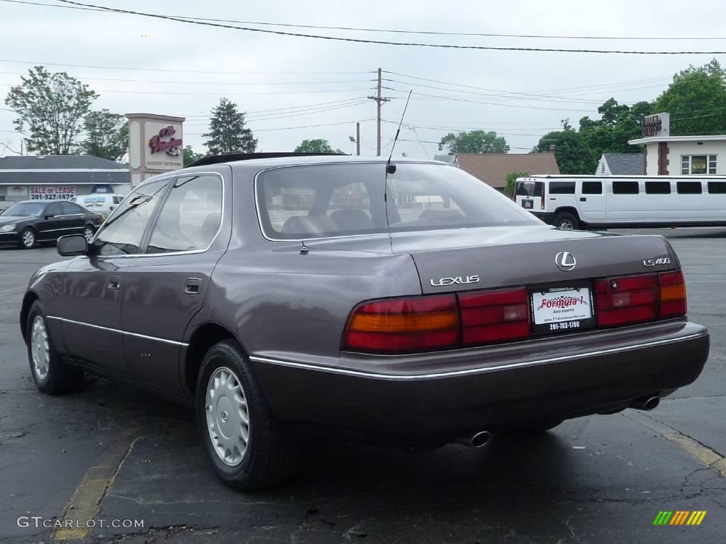 1992 LS 400 - Dark Taupe Metallic / Brown photo #4