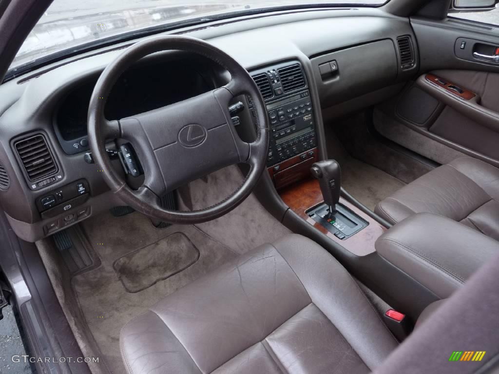 1992 LS 400 - Dark Taupe Metallic / Brown photo #5