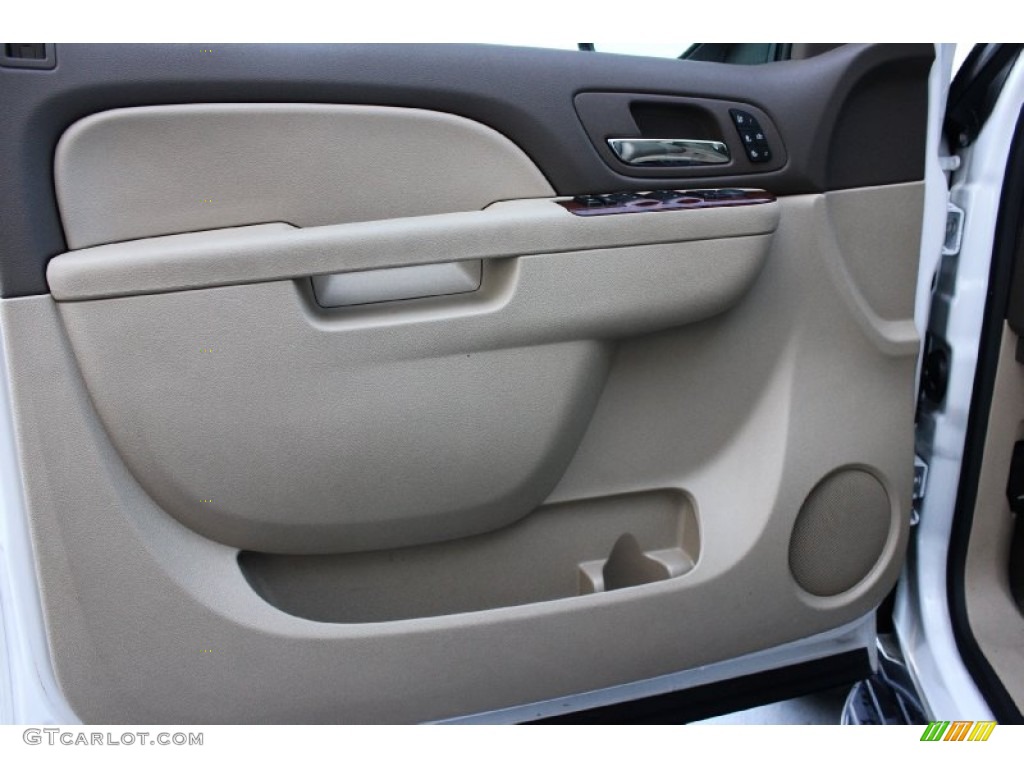 2012 Tahoe LTZ - Summit White / Light Cashmere/Dark Cashmere photo #13