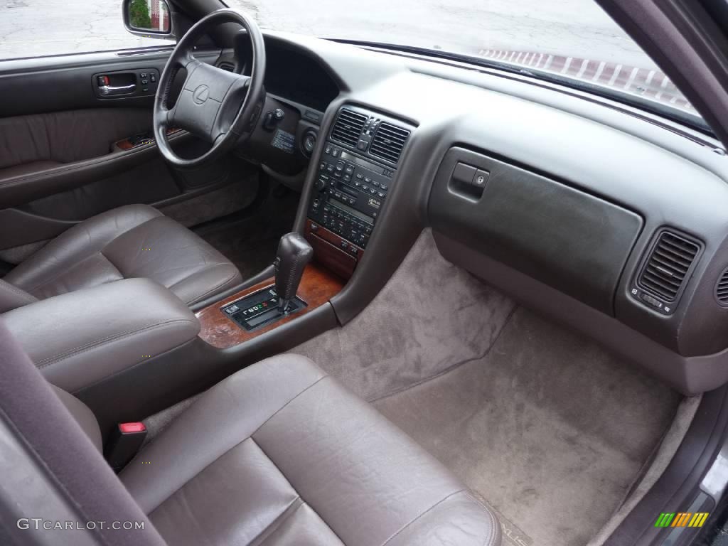 1992 LS 400 - Dark Taupe Metallic / Brown photo #6