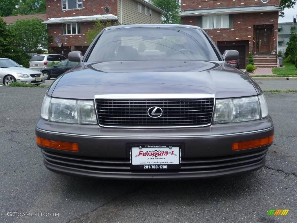 1992 LS 400 - Dark Taupe Metallic / Brown photo #9