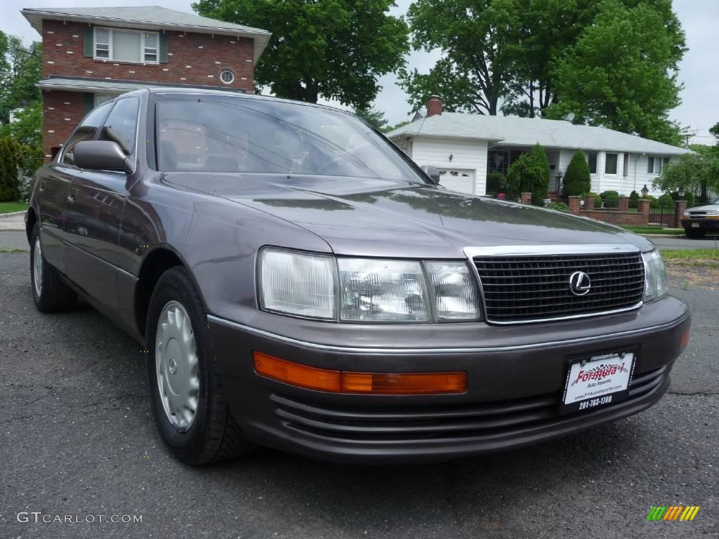 1992 LS 400 - Dark Taupe Metallic / Brown photo #14