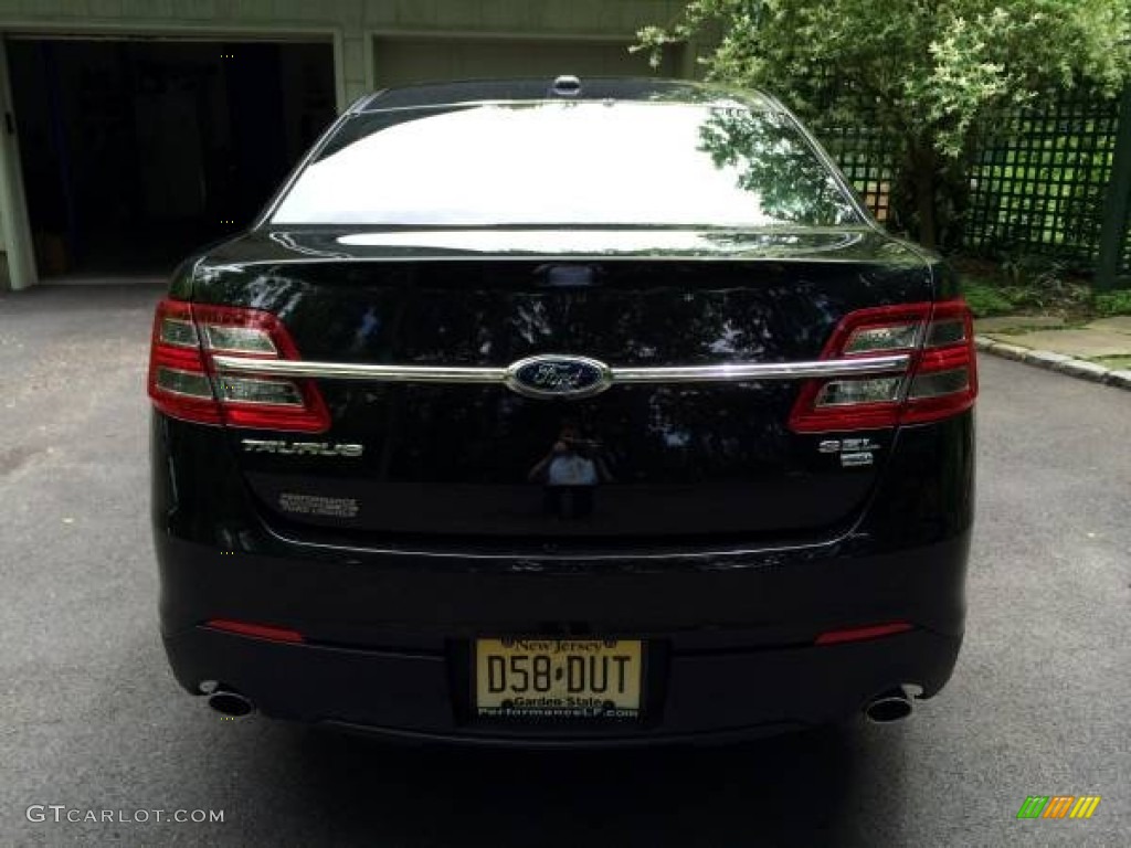 2014 Taurus SEL AWD - Dark Side / Charcoal Black photo #4