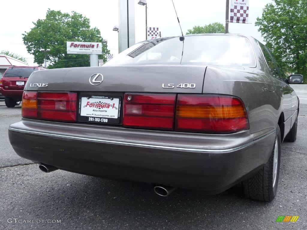 1992 LS 400 - Dark Taupe Metallic / Brown photo #15