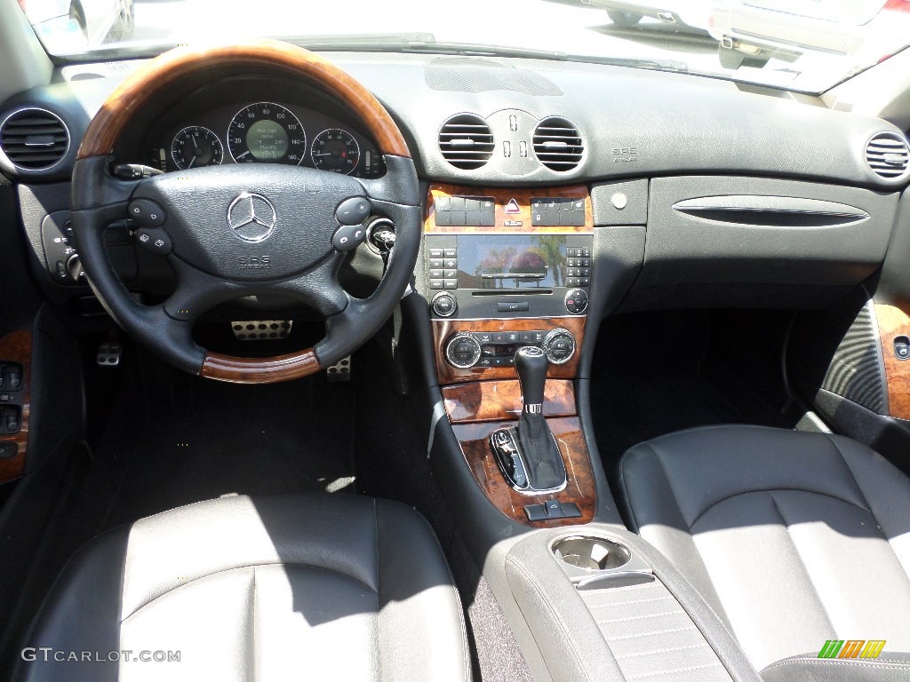 2009 CLK 350 Cabriolet - Iridium Silver Metallic / Black photo #19