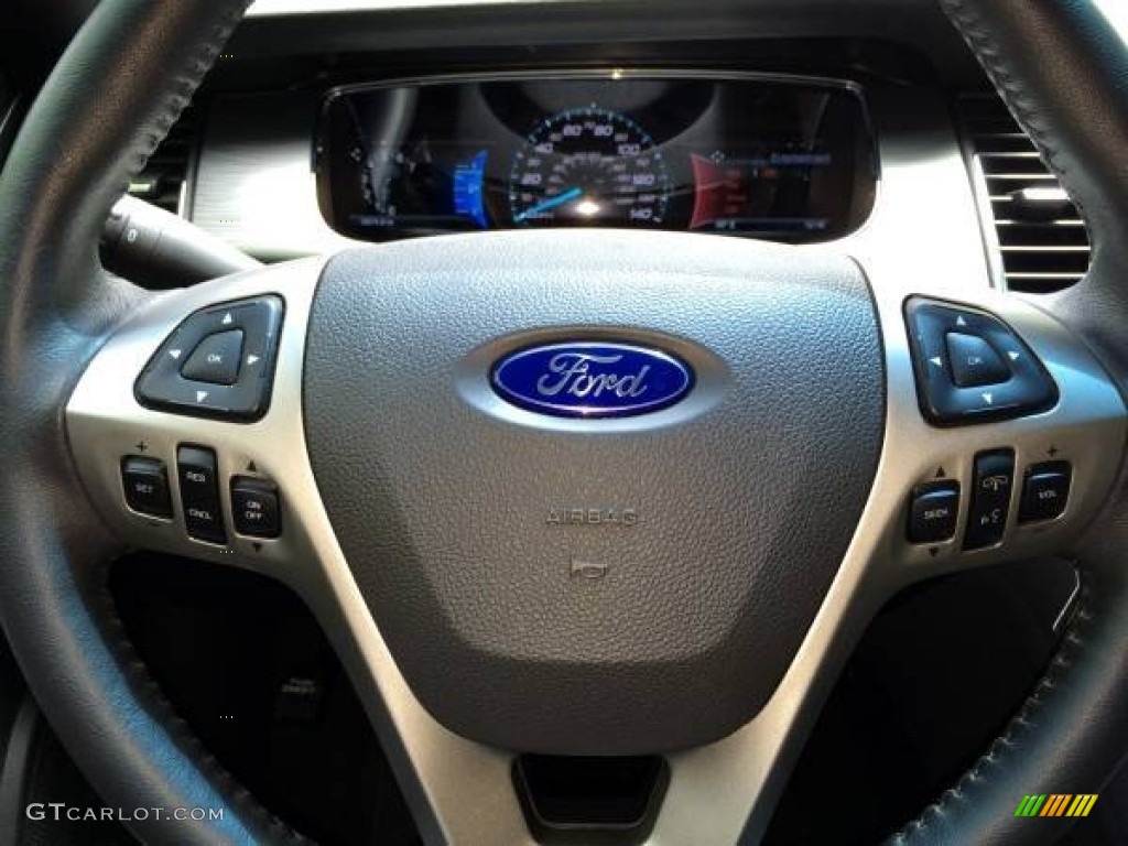 2014 Taurus SEL AWD - Dark Side / Charcoal Black photo #7