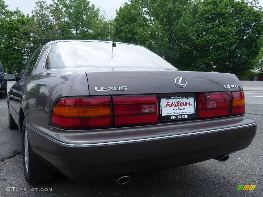 1992 LS 400 - Dark Taupe Metallic / Brown photo #16