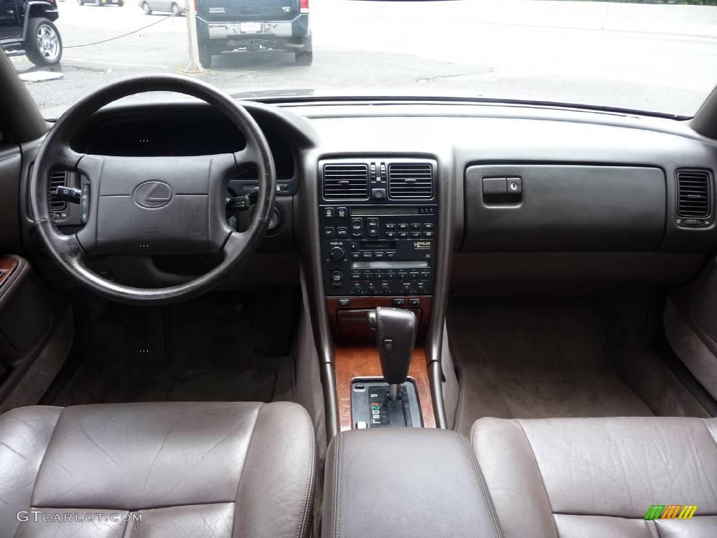 1992 LS 400 - Dark Taupe Metallic / Brown photo #17