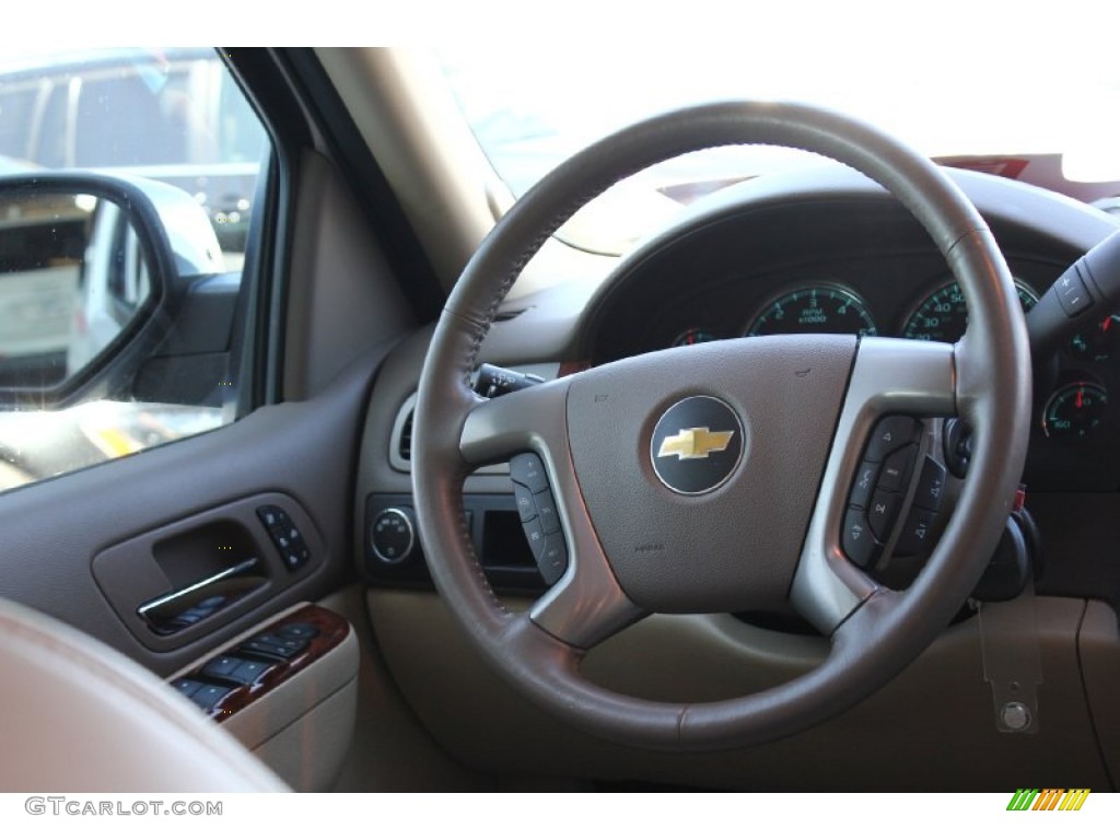 2012 Tahoe LTZ - Summit White / Light Cashmere/Dark Cashmere photo #40