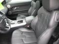 Ebony 2012 Land Rover Range Rover Evoque Coupe Pure Interior Color