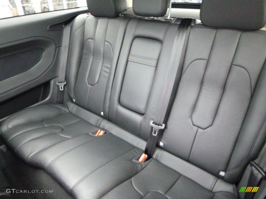 2012 Land Rover Range Rover Evoque Coupe Pure Rear Seat Photo #94056162