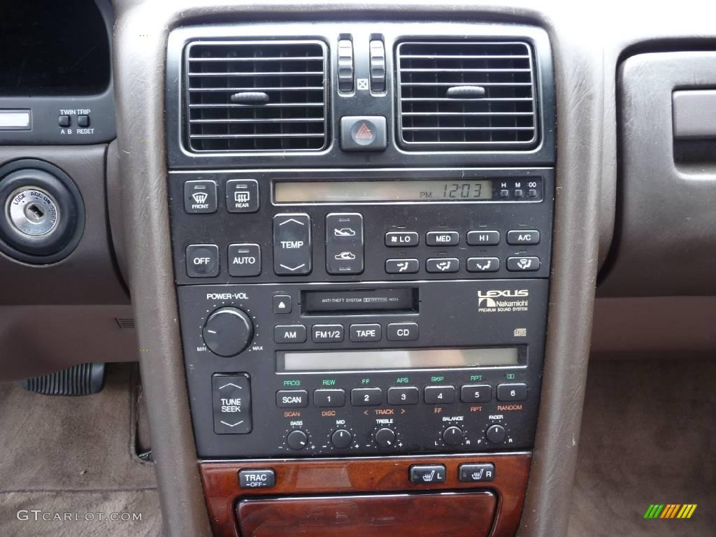 1992 LS 400 - Dark Taupe Metallic / Brown photo #25