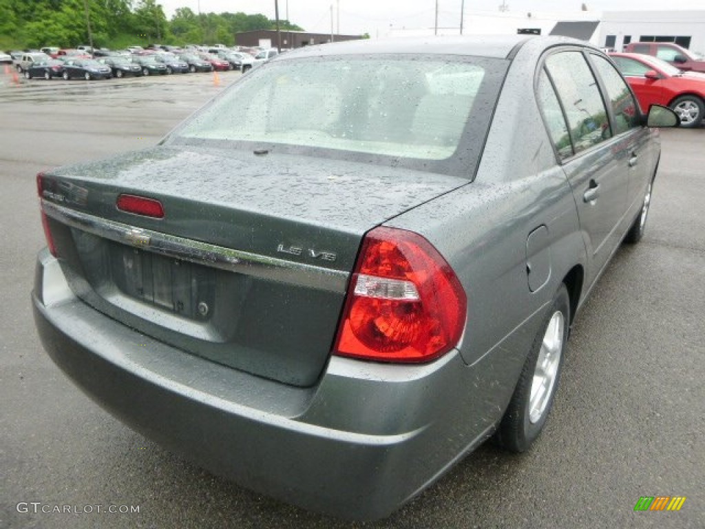 2005 Malibu LS V6 Sedan - Medium Gray Metallic / Gray photo #4