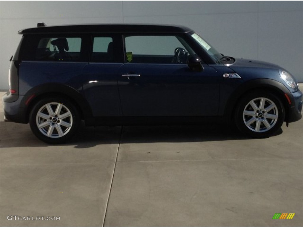 2011 Cooper S Clubman - Horizon Blue Metallic / Carbon Black photo #2