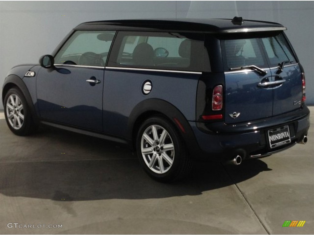 2011 Cooper S Clubman - Horizon Blue Metallic / Carbon Black photo #4