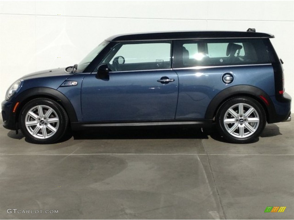 2011 Cooper S Clubman - Horizon Blue Metallic / Carbon Black photo #5