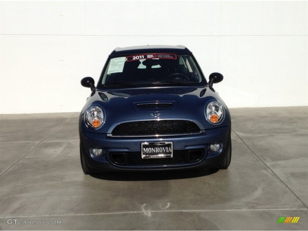 2011 Cooper S Clubman - Horizon Blue Metallic / Carbon Black photo #7