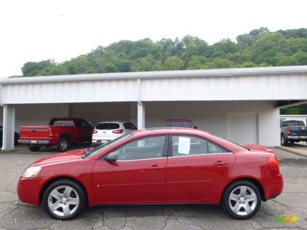 2007 G6 Sedan - Crimson Red / Ebony photo #5