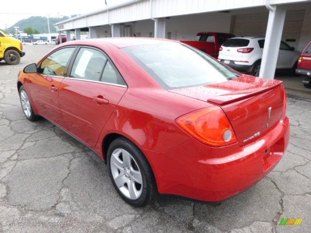 2007 G6 Sedan - Crimson Red / Ebony photo #6