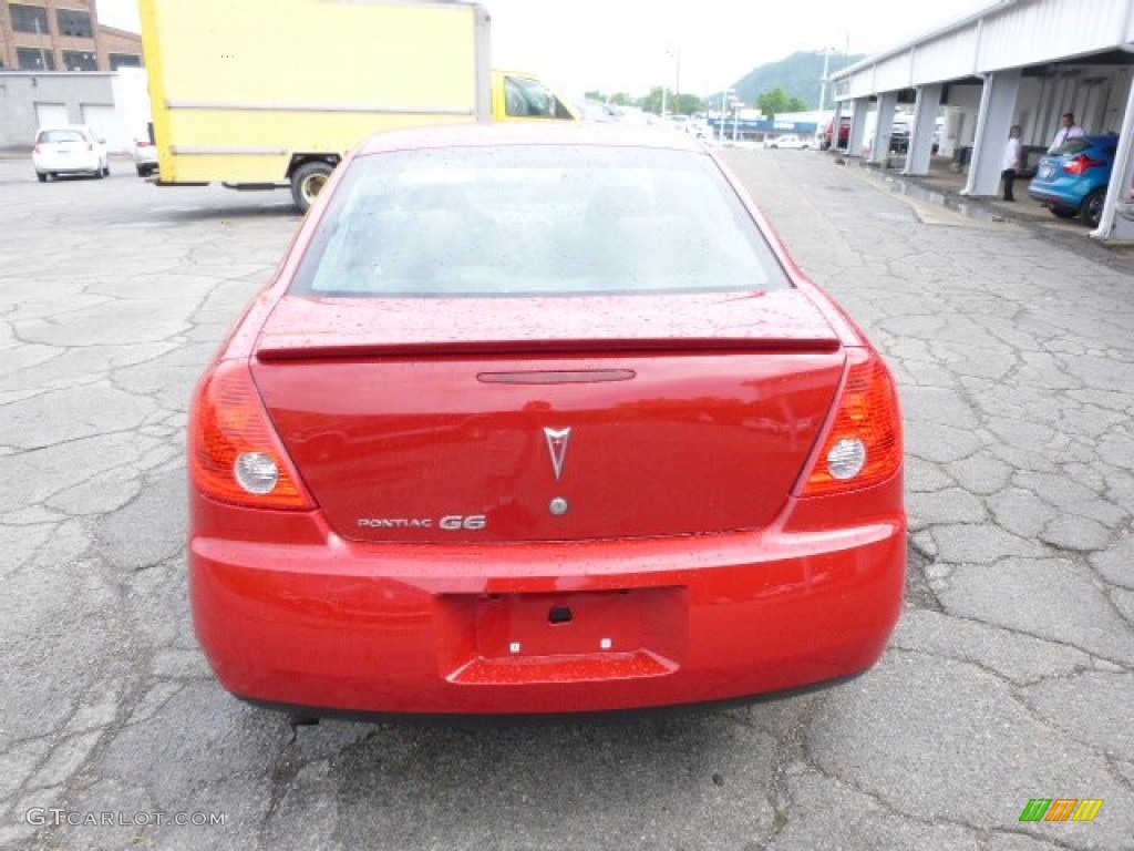 2007 G6 Sedan - Crimson Red / Ebony photo #7