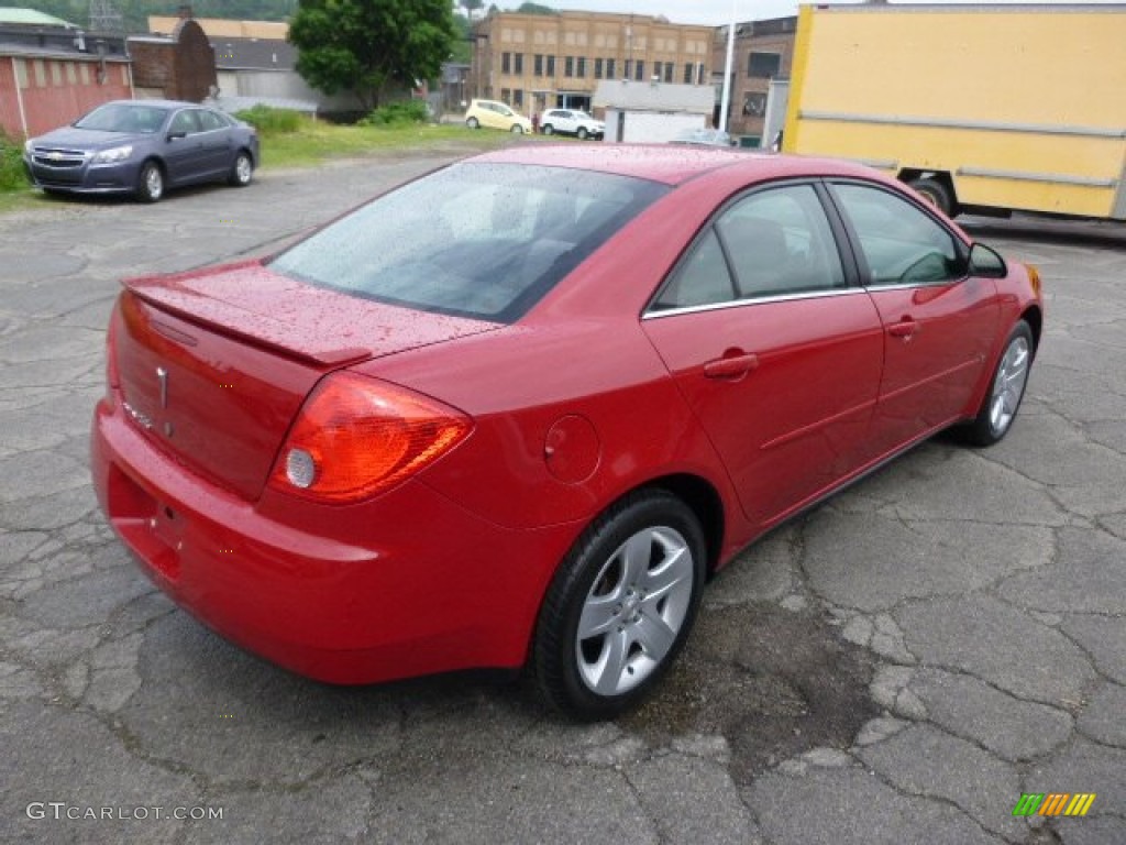 2007 G6 Sedan - Crimson Red / Ebony photo #8